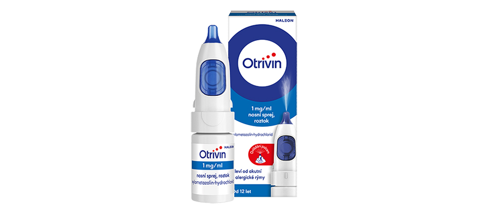 Otrivin 1 mg/ml nosní sprej, roztok