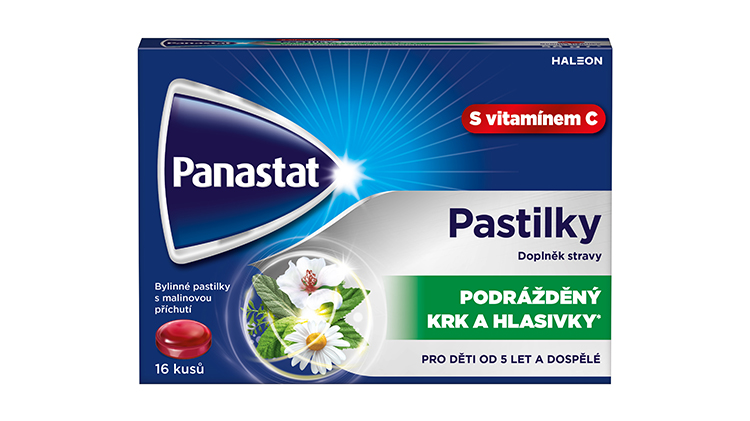 Panastat pastilky obal