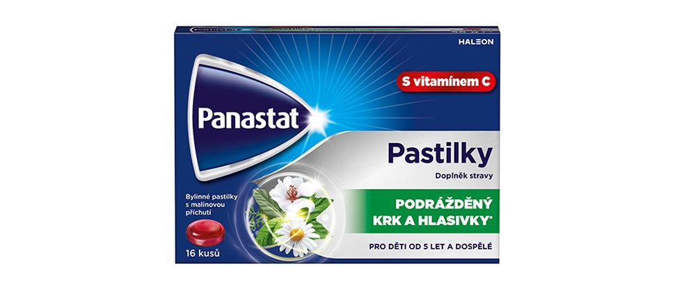 Panastat pastilky obal