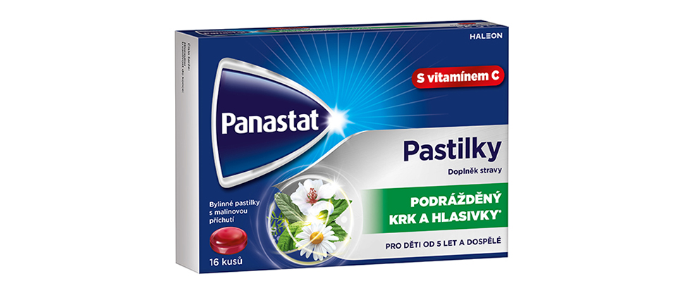 Panastat pastilky obal